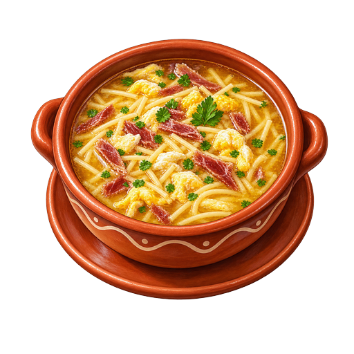 Andalusian Picadillo Soup sticker illustration