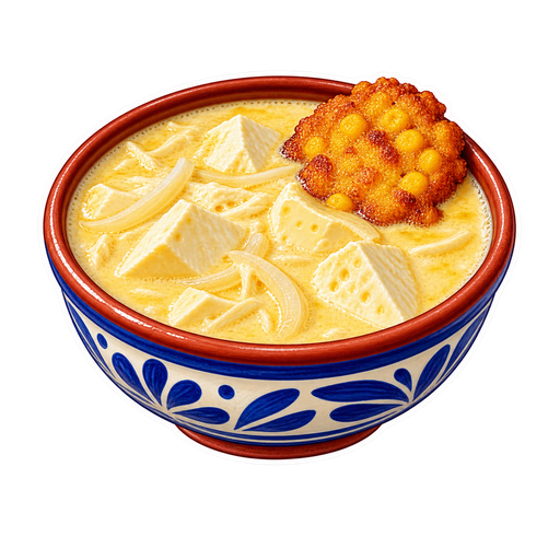 Sopa de Queso sticker illustration