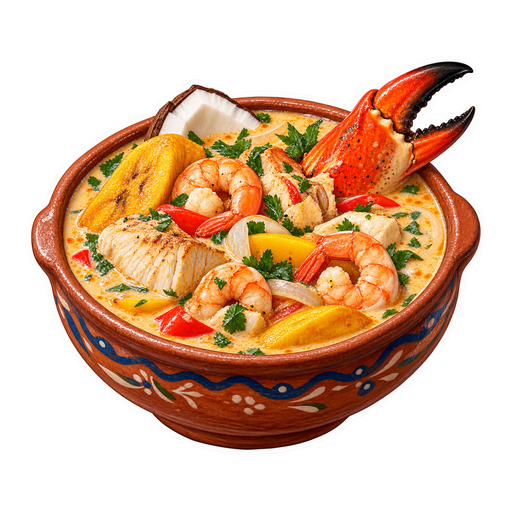 Sopa Marinera sticker illustration