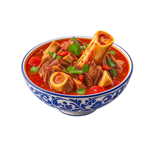 Soup Tulang sticker illustration