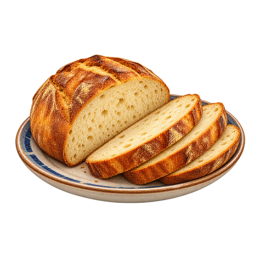 Liberian Sour Bread sticker illustration