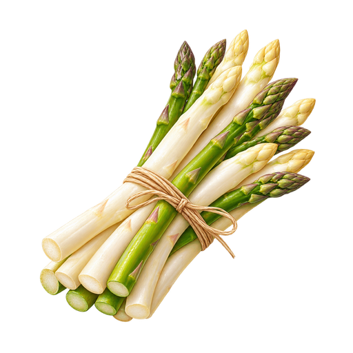 Spargel sticker illustration