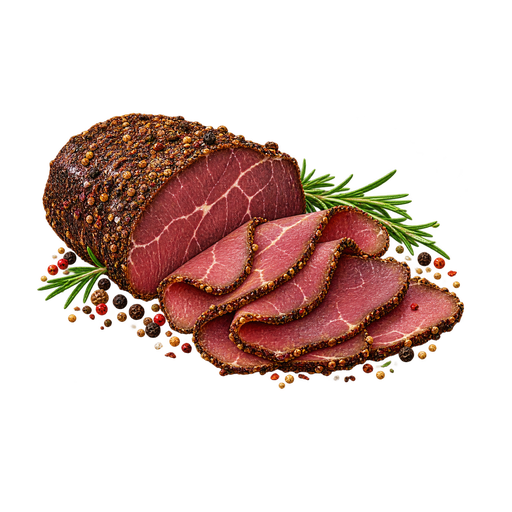 Spiced Beef sticker illustration