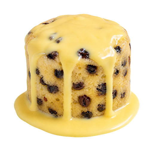 Spotted Dick sticker illustration