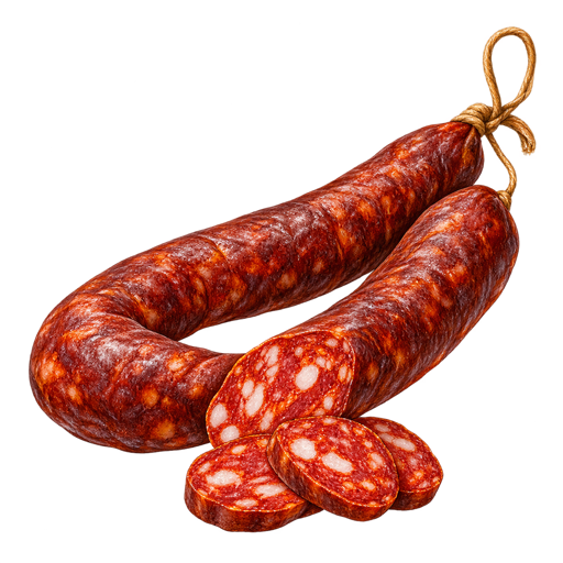Srem Sausage sticker illustration