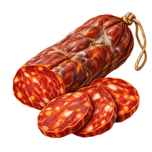 Sremski kulen sticker illustration