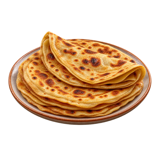 South Sudanese Chapati sticker illustration