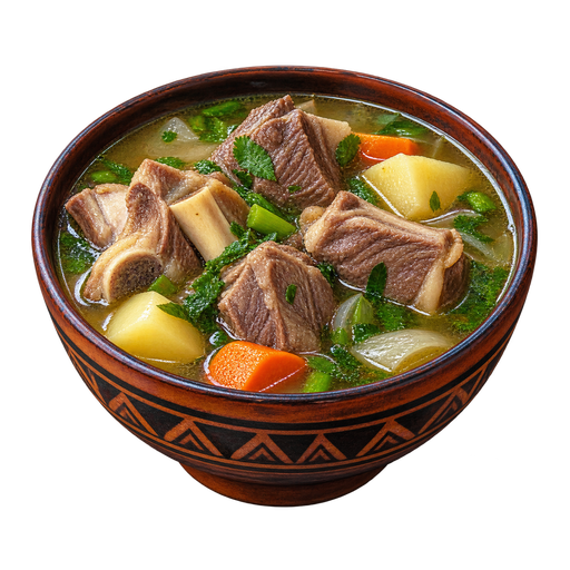 South Sudanese Goat Soup sticker illustration