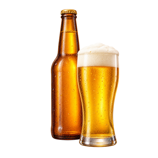 Juba Beer sticker illustration