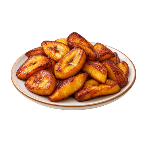 Fried Banana sticker illustration