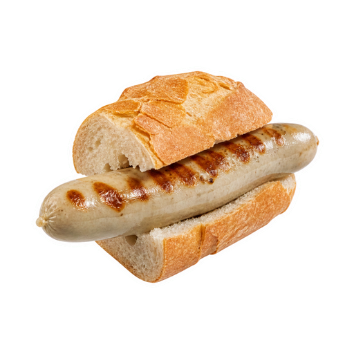 St Gallen Veal Sausage sticker illustration