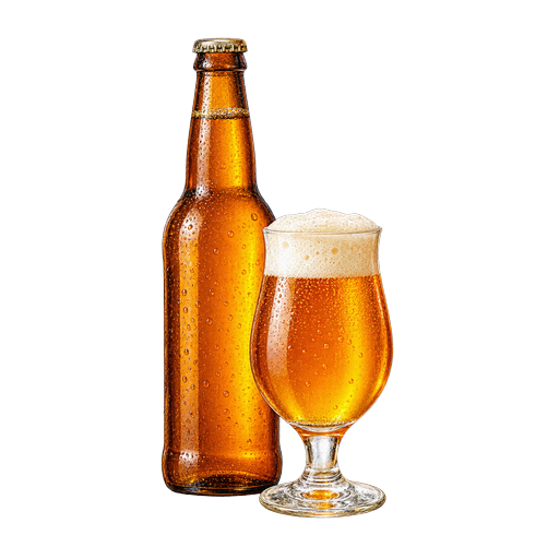 Stallhagen Beer sticker illustration