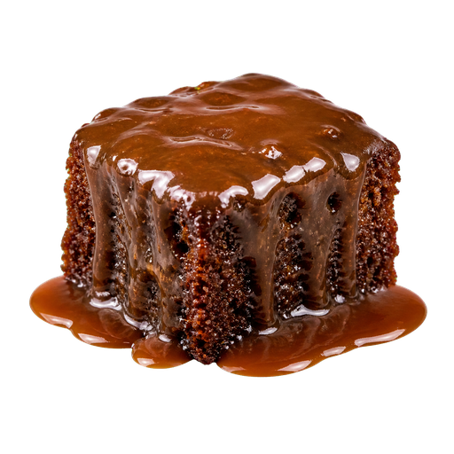 Sticky Toffee Pudding sticker illustration