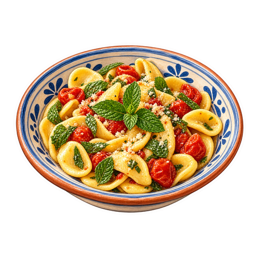 Strascinati con la menta sticker illustration