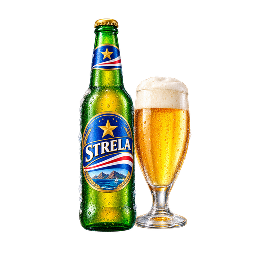 Strela sticker illustration