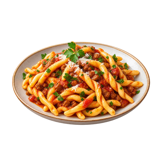 Strozzapreti sticker illustration