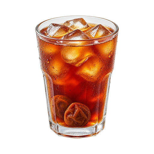 Sour Plum Drink sticker illustration