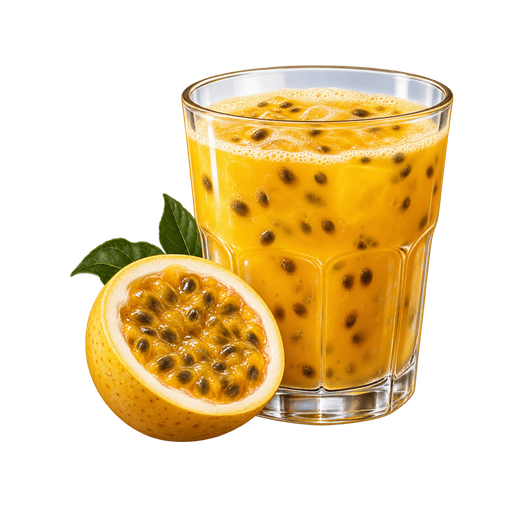 Suco de Maracujá sticker illustration