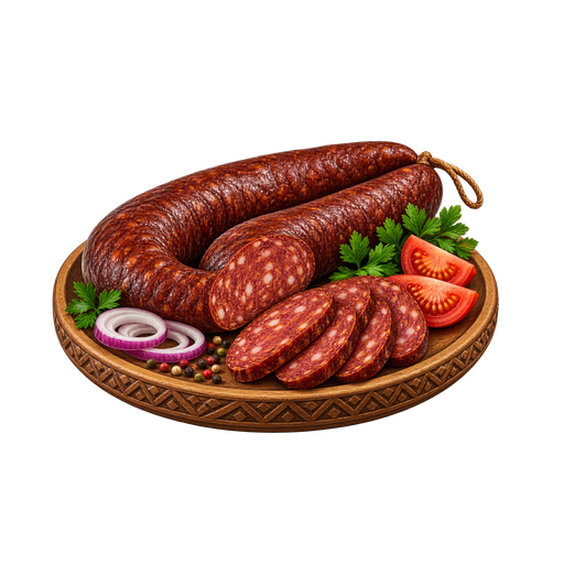 Sudžuk sticker illustration