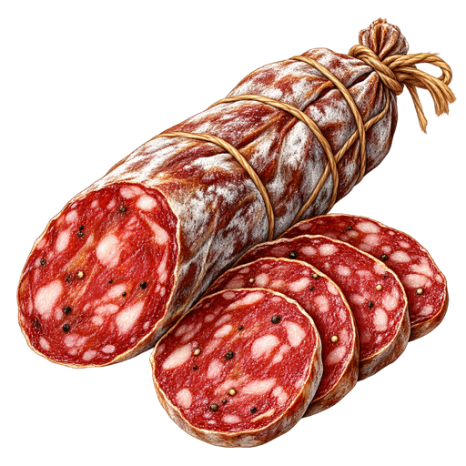Domača Salama sticker illustration
