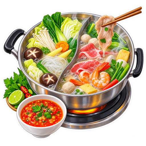 Suki sticker illustration