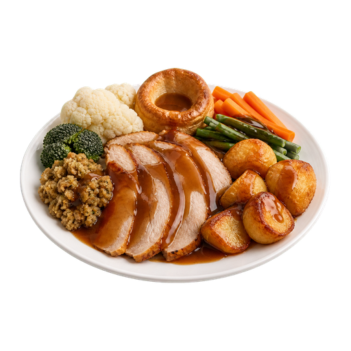 Sunday Roast sticker illustration