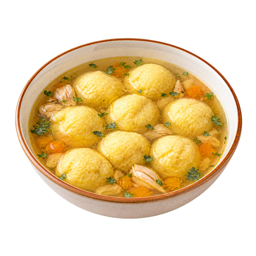 Semolina Dumpling Soup sticker illustration