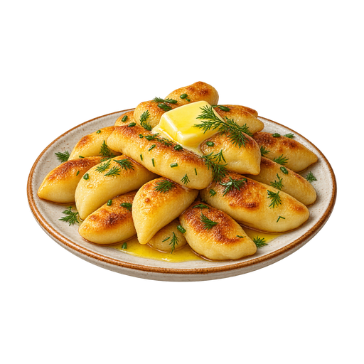 Dzūkian Potato Snaps sticker illustration