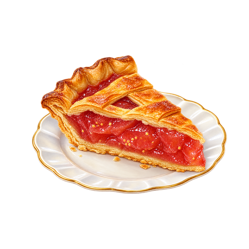 Sint Maarten Guava Tart sticker illustration