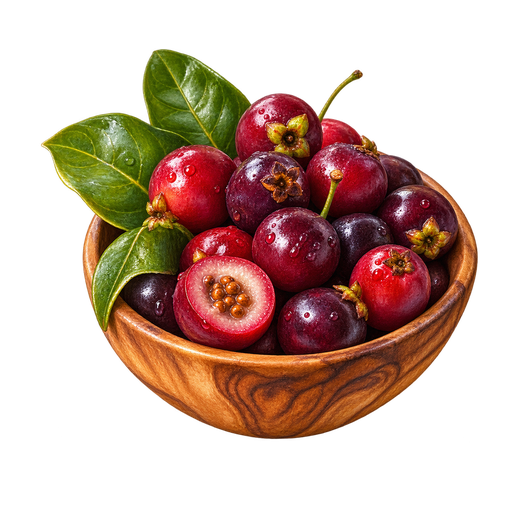 Guavaberry sticker illustration