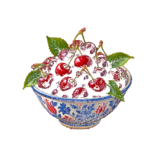 Aleppo Sour Cherries sticker illustration