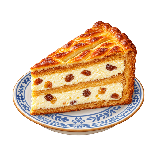 Curd Layer Cake sticker illustration