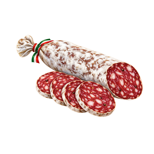 Szegedi Teliszalami sticker illustration