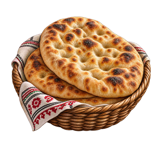 Taboon Bread sticker illustration