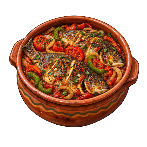 Tagen Samak sticker illustration