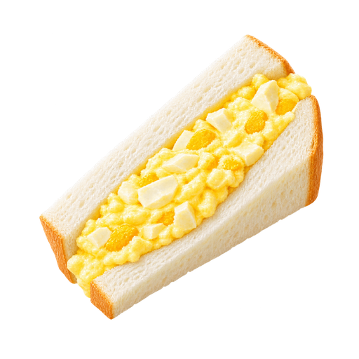 Tamago sando sticker illustration