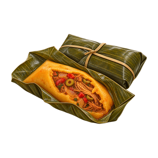 Tamales Panameños sticker illustration