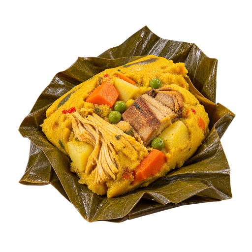 Tamales Colombianos sticker illustration