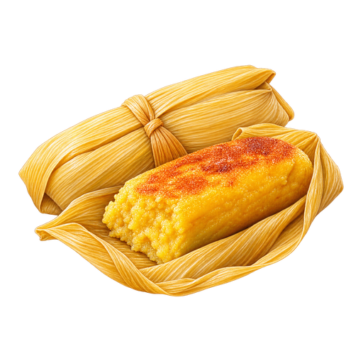 Tamales de Elote sticker illustration