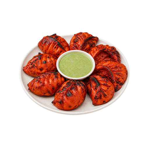 Tandoori Momos sticker illustration