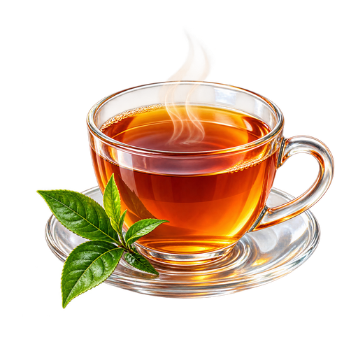 Tanganda Tea sticker illustration