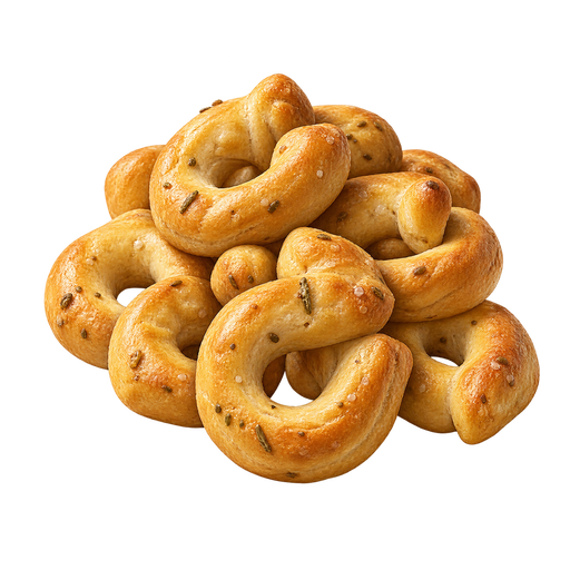 Taralli sticker illustration