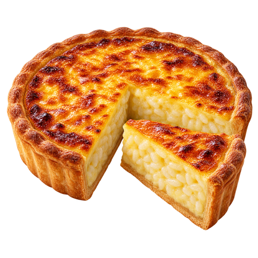 Tarte au Riz sticker illustration