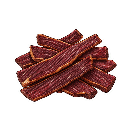 Guyanais Tasso sticker illustration