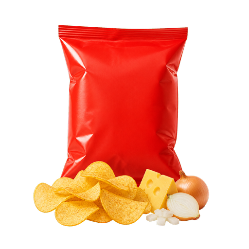 Tayto Cheese and Onion Crisps sticker illustration