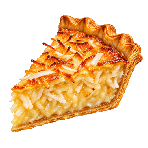 TCI Coconut Pie sticker illustration