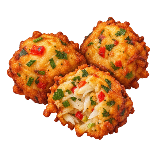 TCI Cod Fish Cakes sticker illustration
