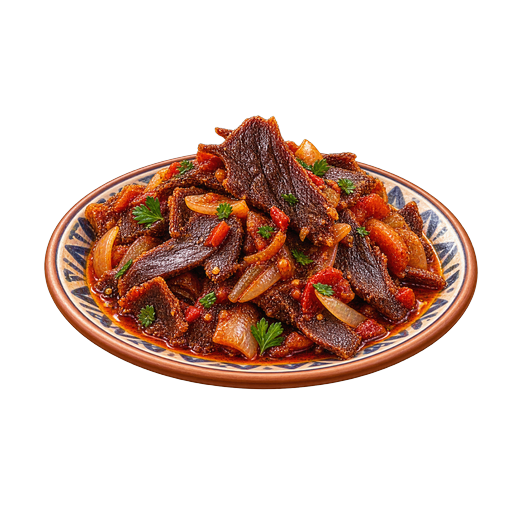 Dried Meat sticker illustration