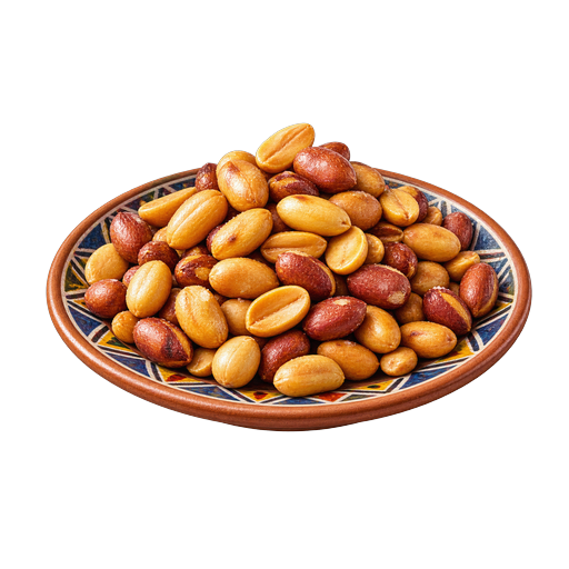 Roasted Peanuts sticker illustration
