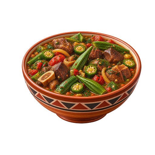 Sauce Gombo sticker illustration